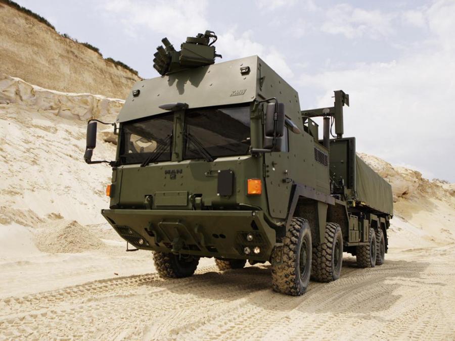  MAN SX Military KMW Armoured Cab 2004 года  (фото 6 из 9)
